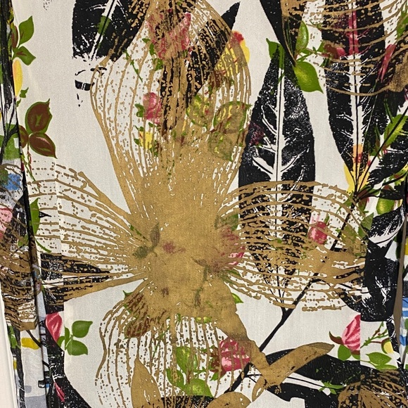 Alberto Makali Tropical Print Women's Jacket Size 12 - Picture 6 of 13